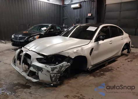 2024 BMW M3 Competition xDrive z USA, uszkodzony, nr VIN WBS43AY09RFR80656